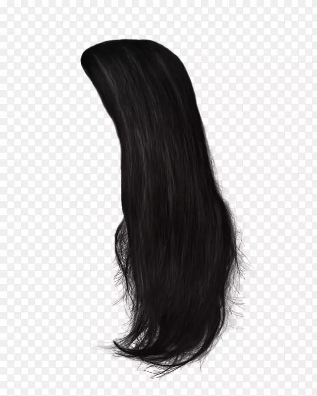 发型理发师黑发-女人的头发