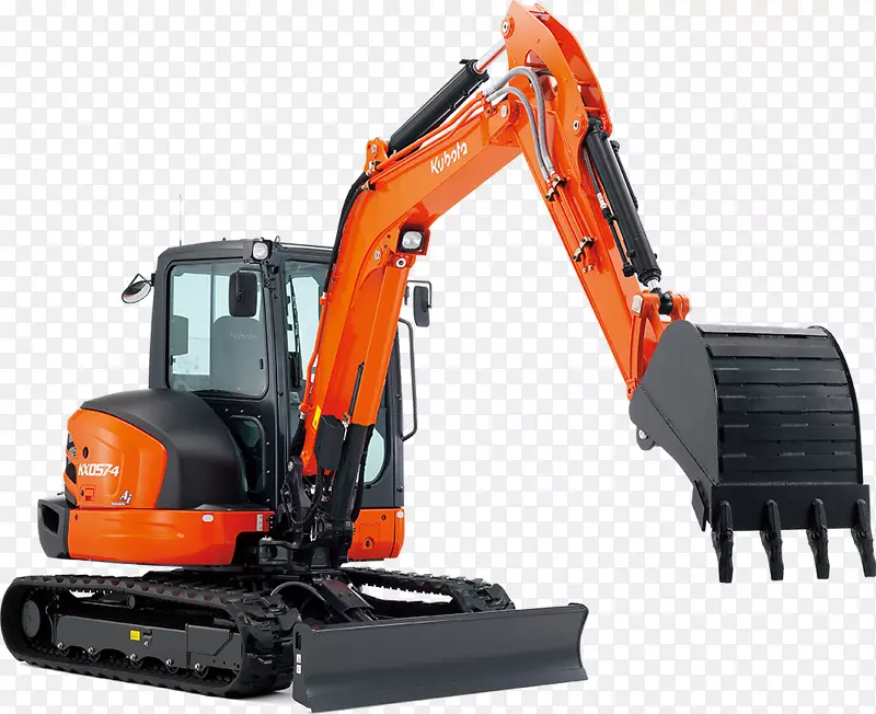Kubota公司小型挖掘机重型机械装载机-挖掘机