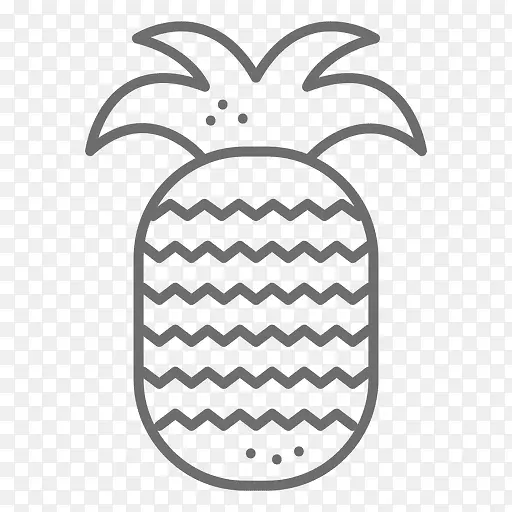 水果电脑图标菠萝剪贴画