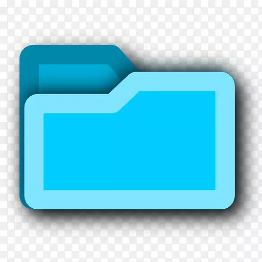 电脑图标目录颜色浅蓝色