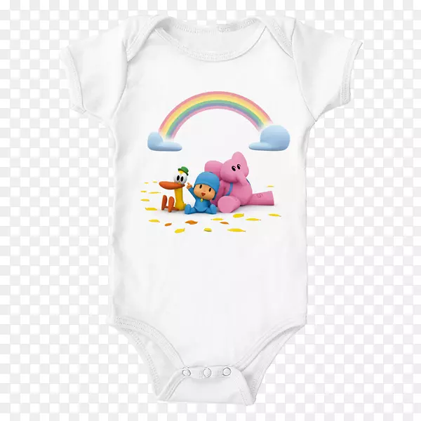 t恤婴儿和蹒跚学步的婴儿一件衣服连帽衫婴儿-波乔