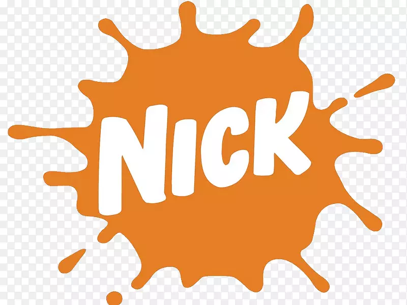 尼克罗德恩标志小尼克。电视节目-卡通标志
