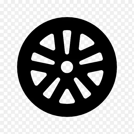 汽车轮胎电脑图标轮辋汽车修理厂-汽车轮胎