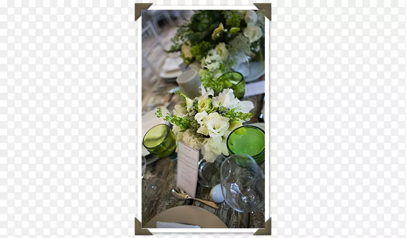 花盆花卉设计-婚礼