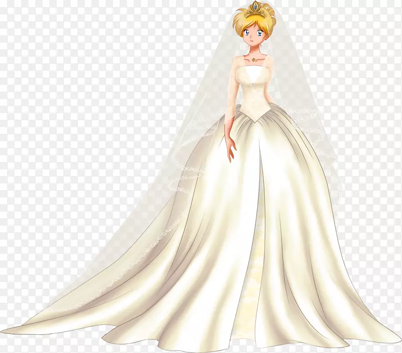 新娘婚纱服装-公主