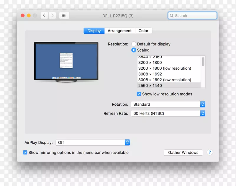 MacBookpro电脑监控苹果视网膜显示器