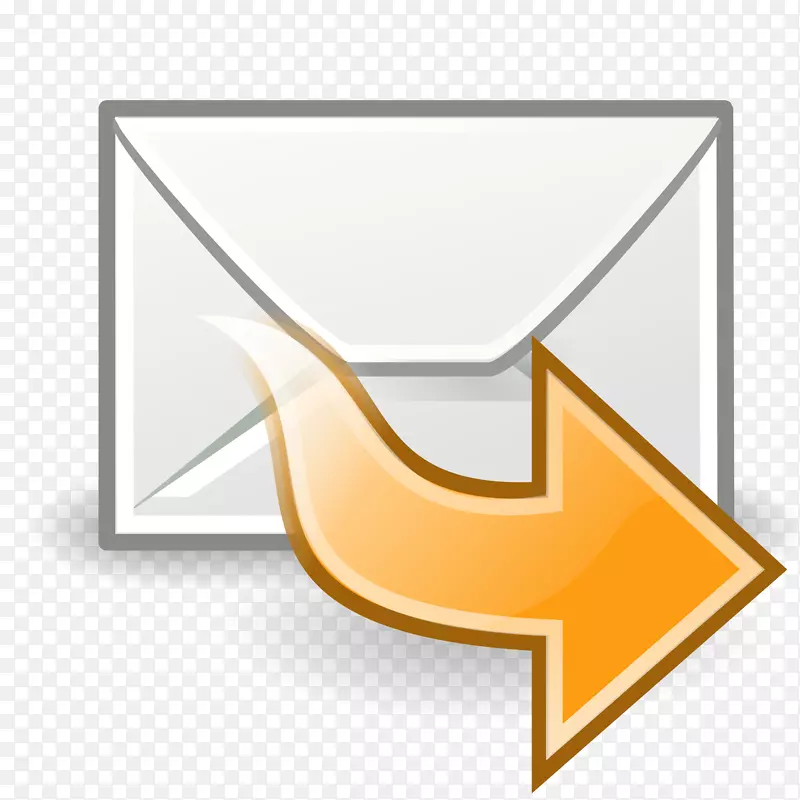 电子邮件转发计算机图标探戈桌面项目剪辑艺术-电子邮件