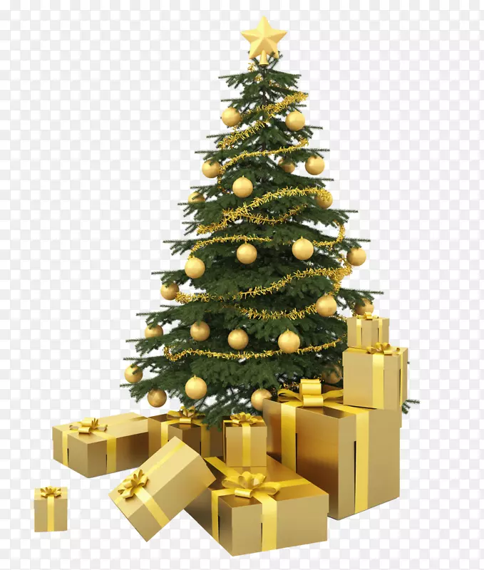 新年树人工圣诞树-圣诞树