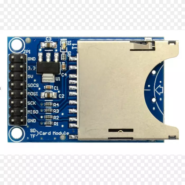 安全数字Arduino串行外围接口总线闪存卡读卡器-SD卡