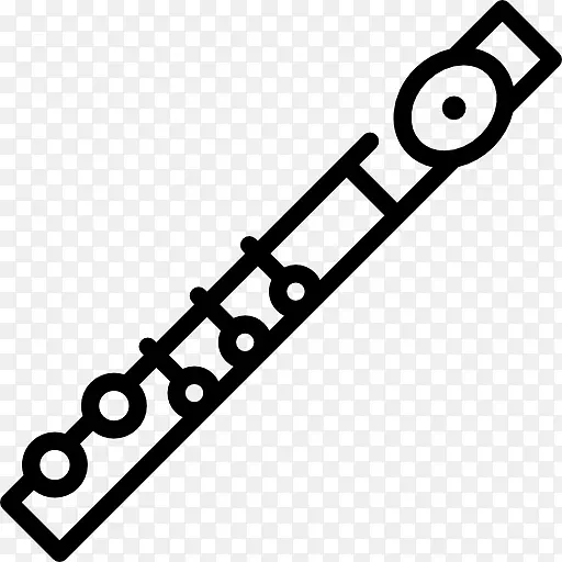 长笛乐器计算机图标风乐器-长笛
