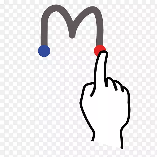 电脑图标剪辑艺术字母m