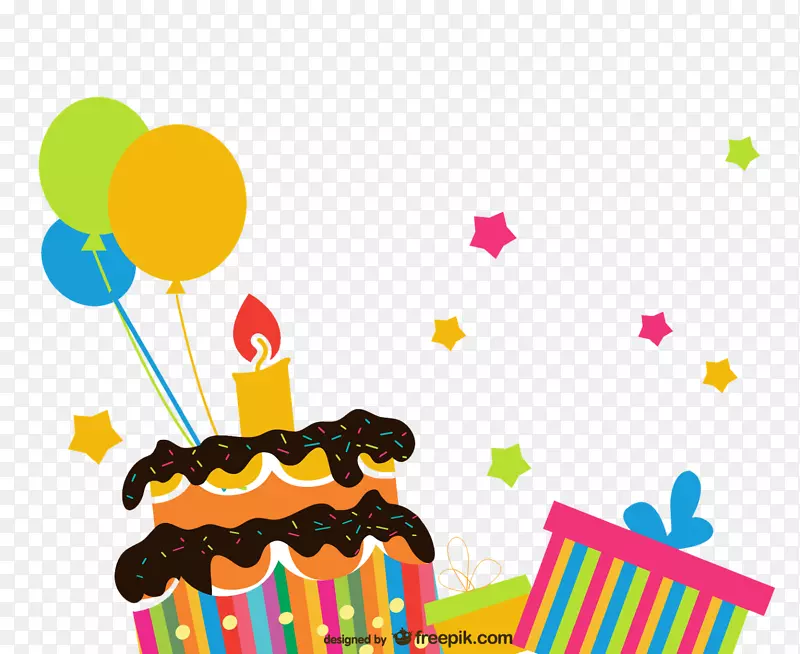 生日蛋糕，生日快乐，古特祖姆，格伯斯特，问候和纸牌-博罗