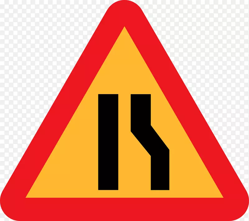 交通标志道锯齿形夹板艺术-道路标志