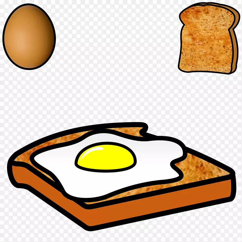 吐司煎蛋炒鸡蛋食品-鸡蛋三明治