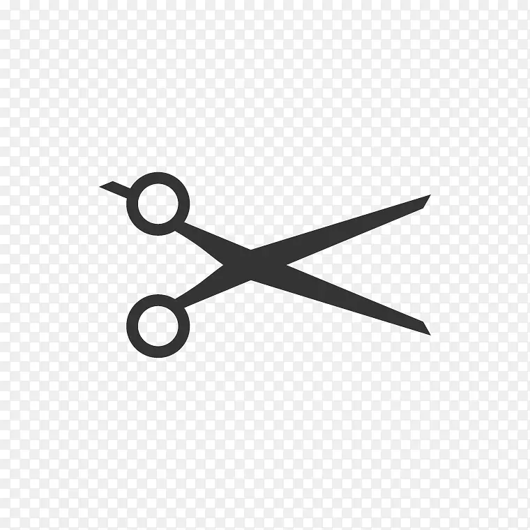 剪刀铸铁设计标志-剪刀