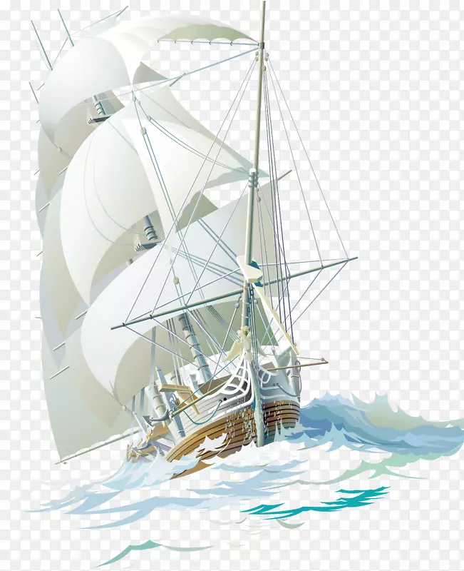 船桅帆船