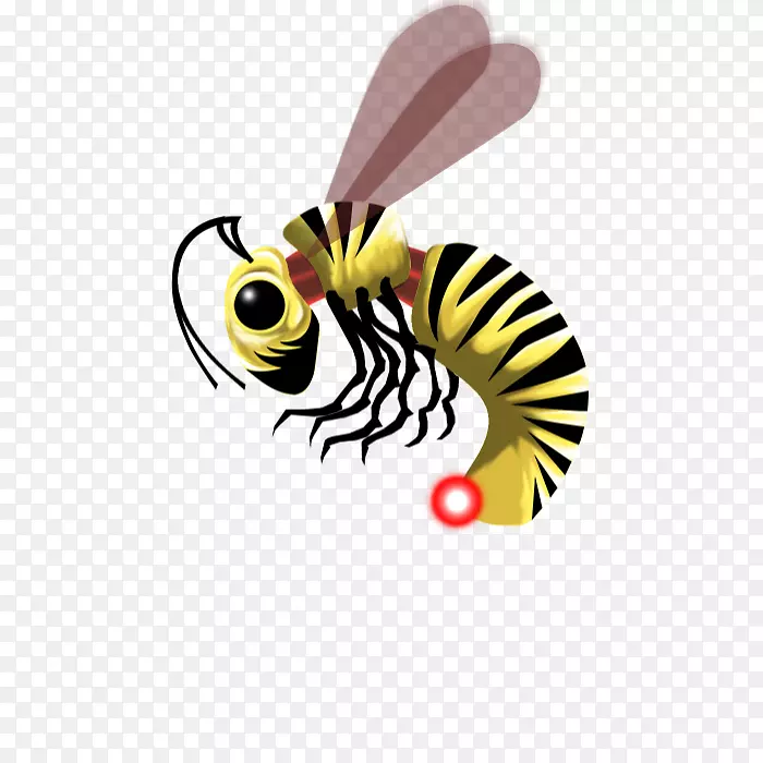昆虫蜜蜂蝴蝶传粉器-黄蜂