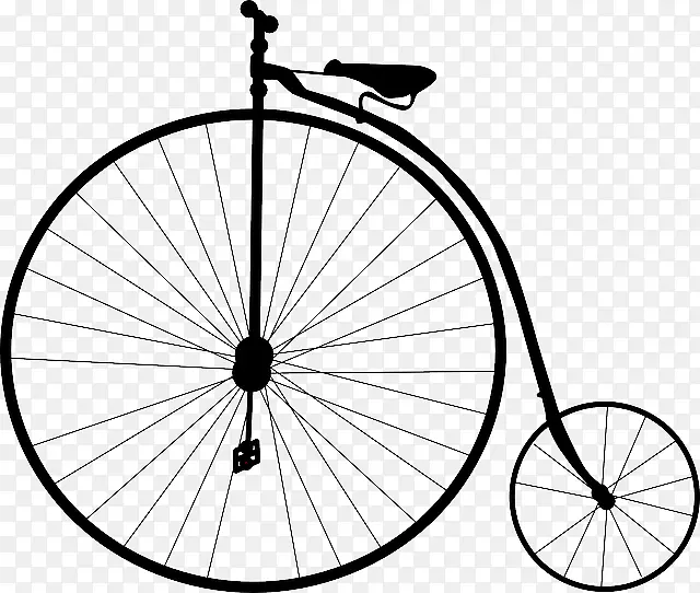自行车便士剪贴画循环