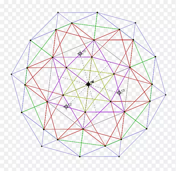 600单元三角形4-多边形凸包四面体-六边形