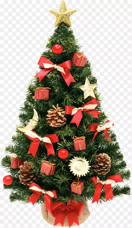 新年树人工圣诞树装饰-圣诞树
