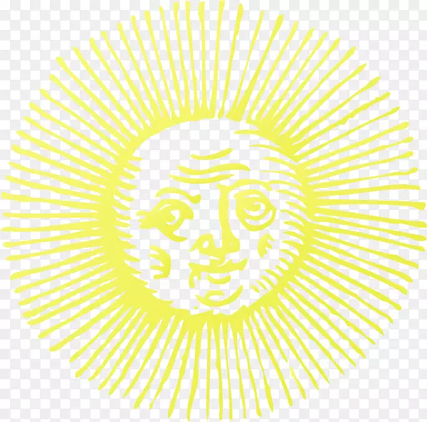 剪贴画-太阳射线