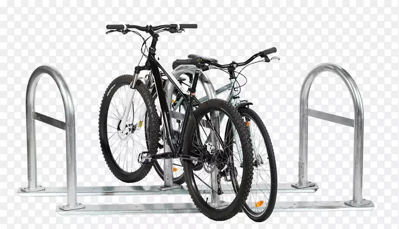 自行车车轮自行车停放架自行车车把.自行车