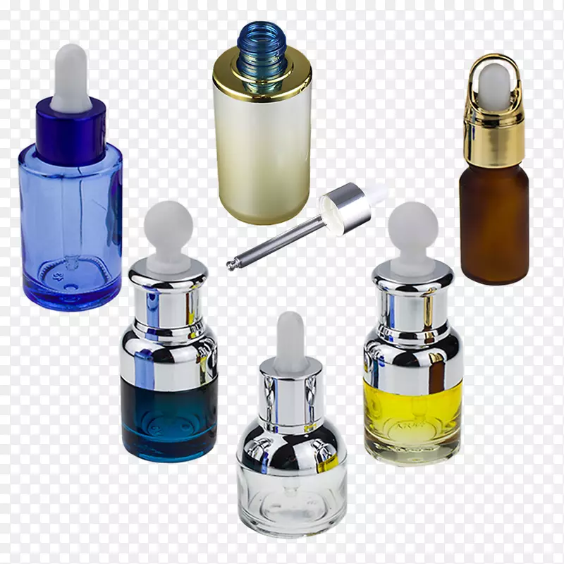 玻璃瓶塑料化妆容器油瓶