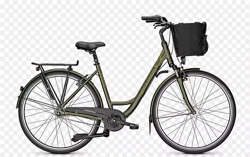 罗利自行车公司城市自行车枢纽齿轮电动自行车-城市生活