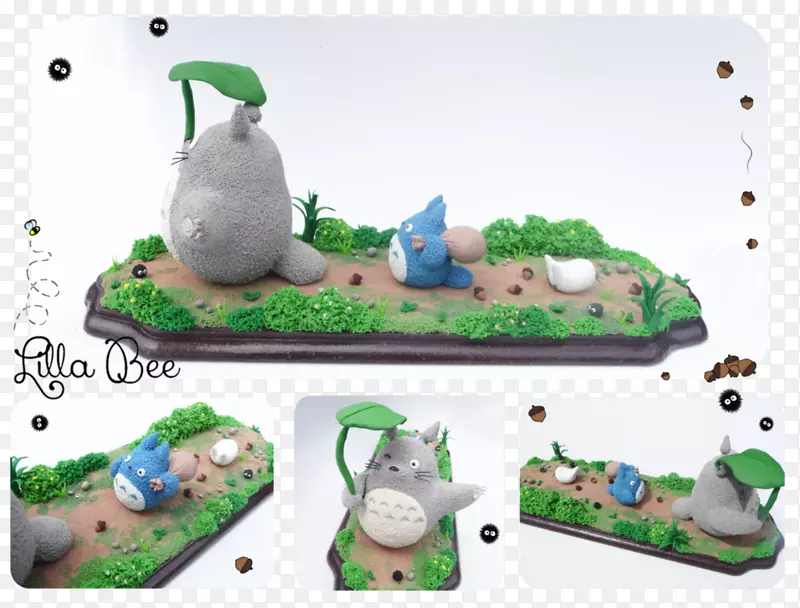 吉卜力博物馆工作室Ghibli聚合物黏土-Totoro