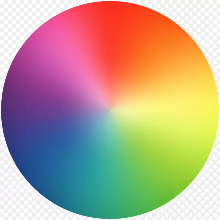彩色车轮HSL和HSV barvni模型HSL颜色理论-颜色