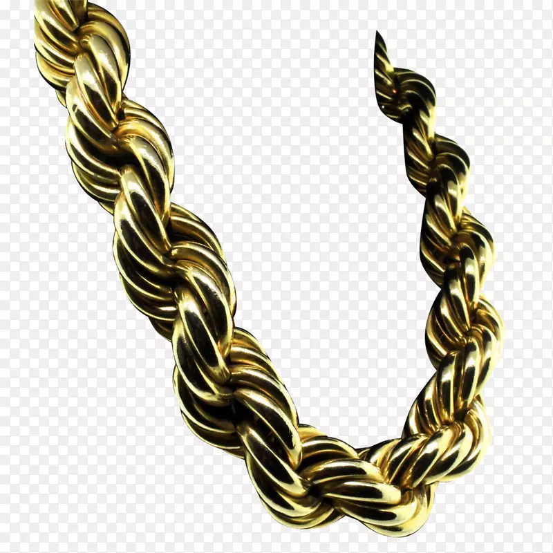 钢丝绳链项链珠宝金绳