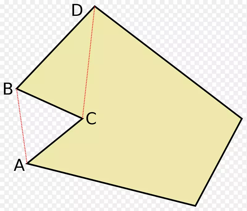 直线顶点三角形