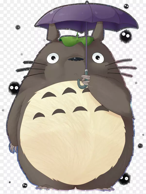 绘画猫数码艺术DeviantArt-Totoro