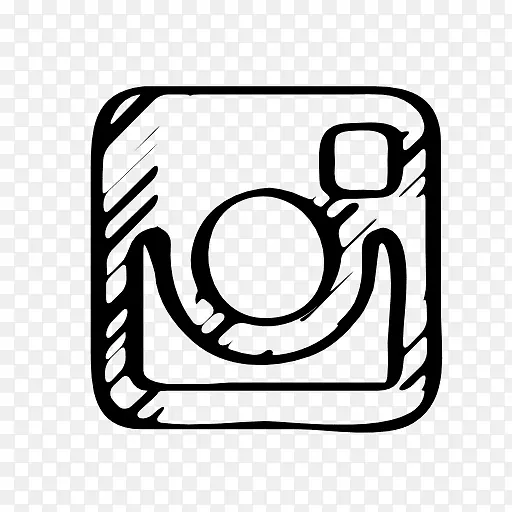 计算机图标绘制徽标草图-Instagram徽标