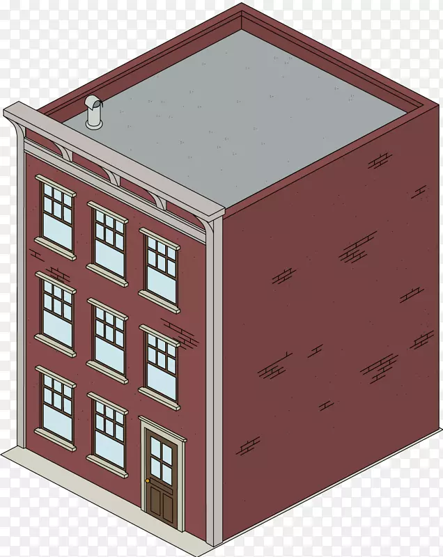 建筑家庭男：对房屋正面棚屋-办公大楼的探索