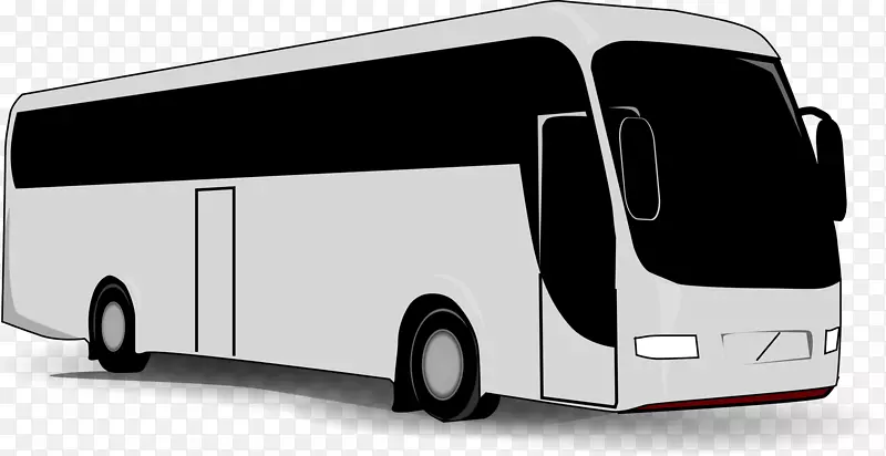 旅游巴士服务过境巴士剪辑艺术-校车