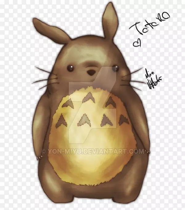 兔子复活节兔子家兔复活节彩蛋-Totoro