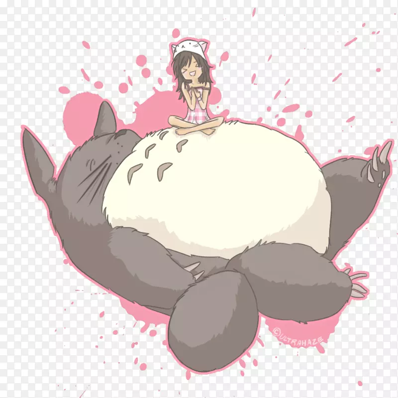 艺术剪贴画-Totoro