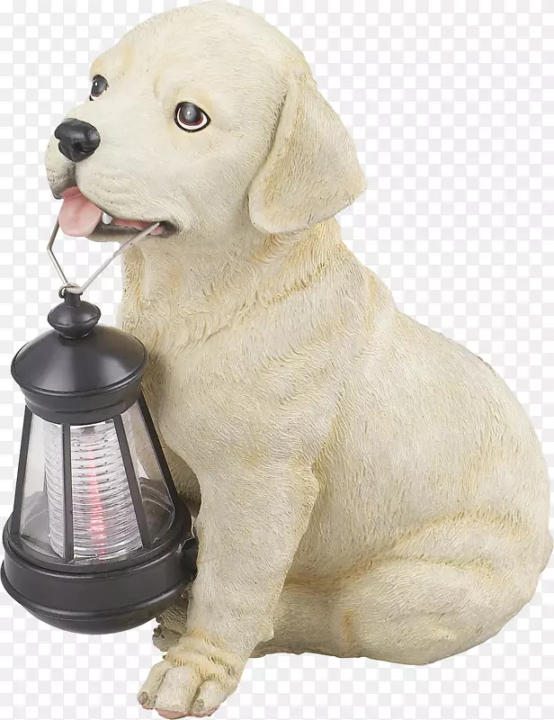 灯具太阳能灯街灯花园-金毛猎犬