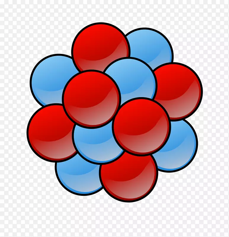 原子核玻尔模型质量数质子物理