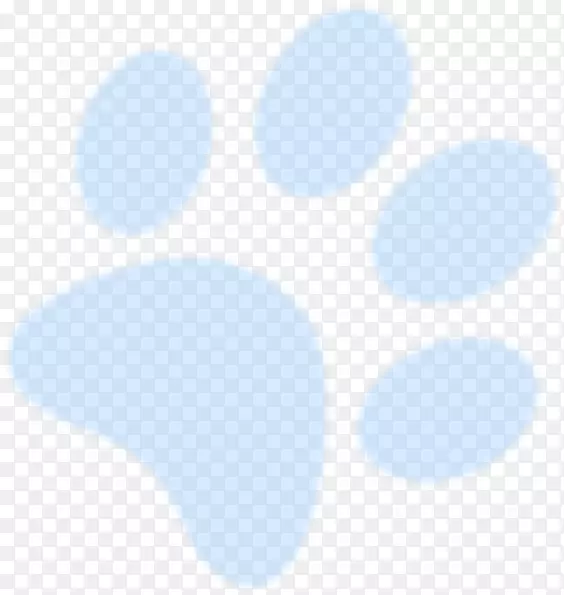 狗熊爪虎夹艺术-蓝色水彩画