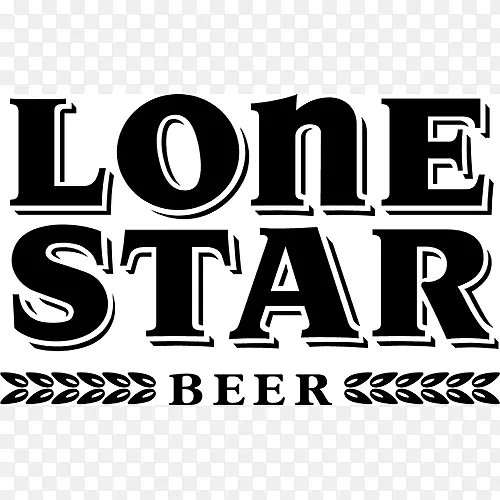 孤独之星酿造公司啤酒鸡尾酒百威啤酒-标记