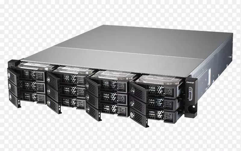 网络存储系统QNAP系统公司硬盘驱动器intel核心i5数据存储.存储