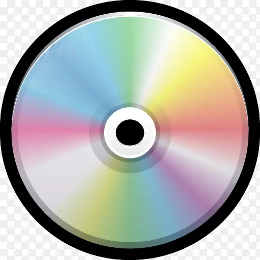 蓝光光盘dvd计算机图标.光盘