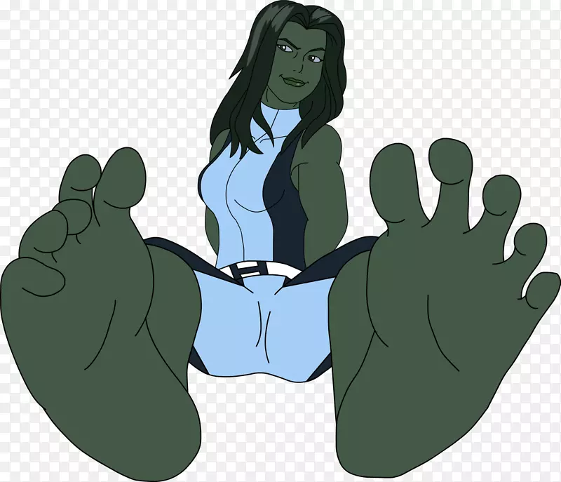她-绿巨人甘莫拉附图-她绿巨人