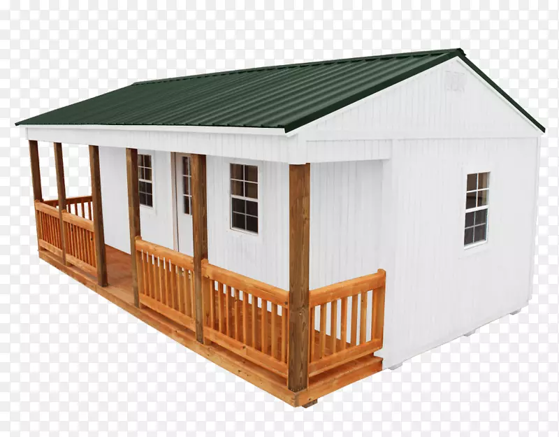 棚屋建筑住宅屋顶-小木屋
