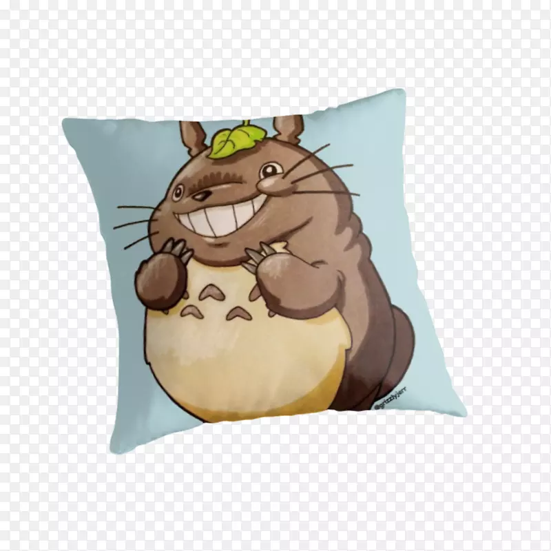 投掷枕头鼠垫动物-Totoro