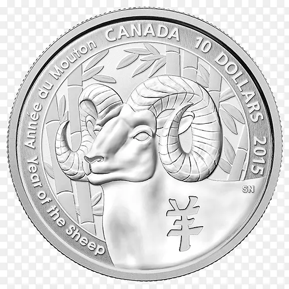 加拿大羊银币-银币