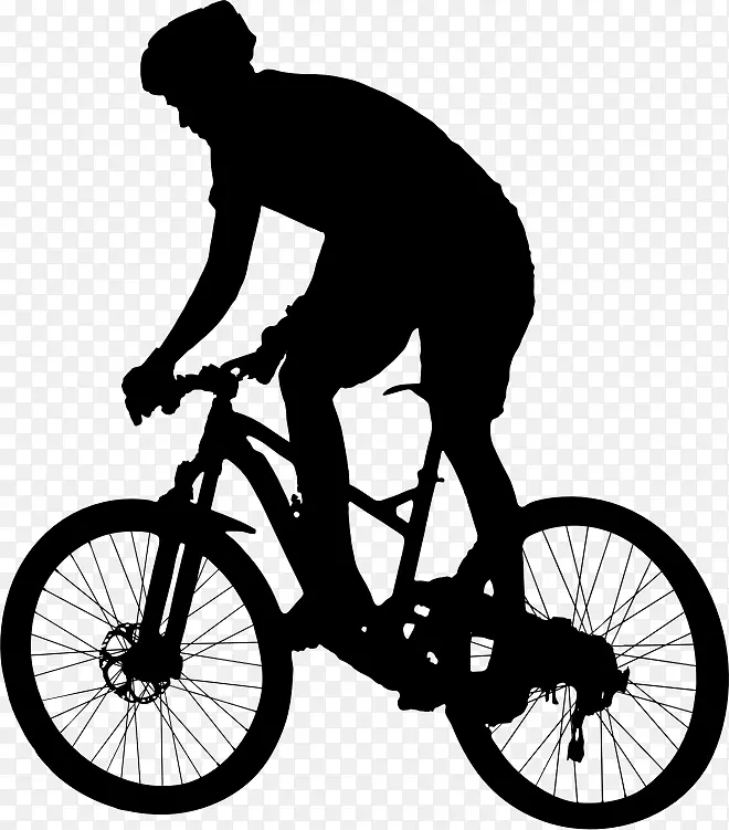 赛车自行车剪贴画-自行车
