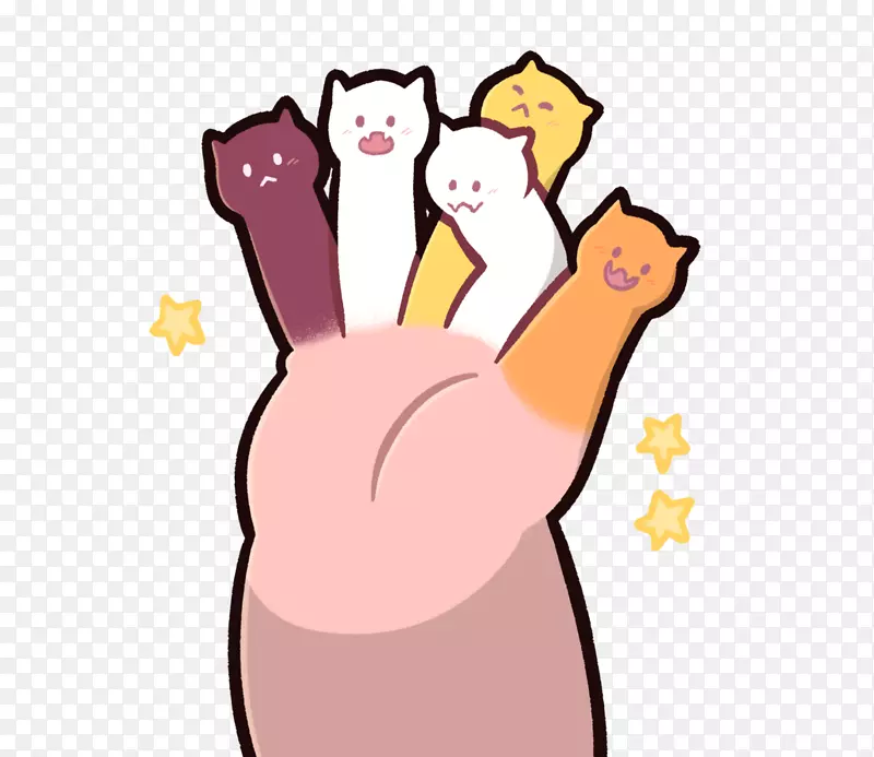 猫指泡泡朋友芝士汉堡背包拇指饼干怪物